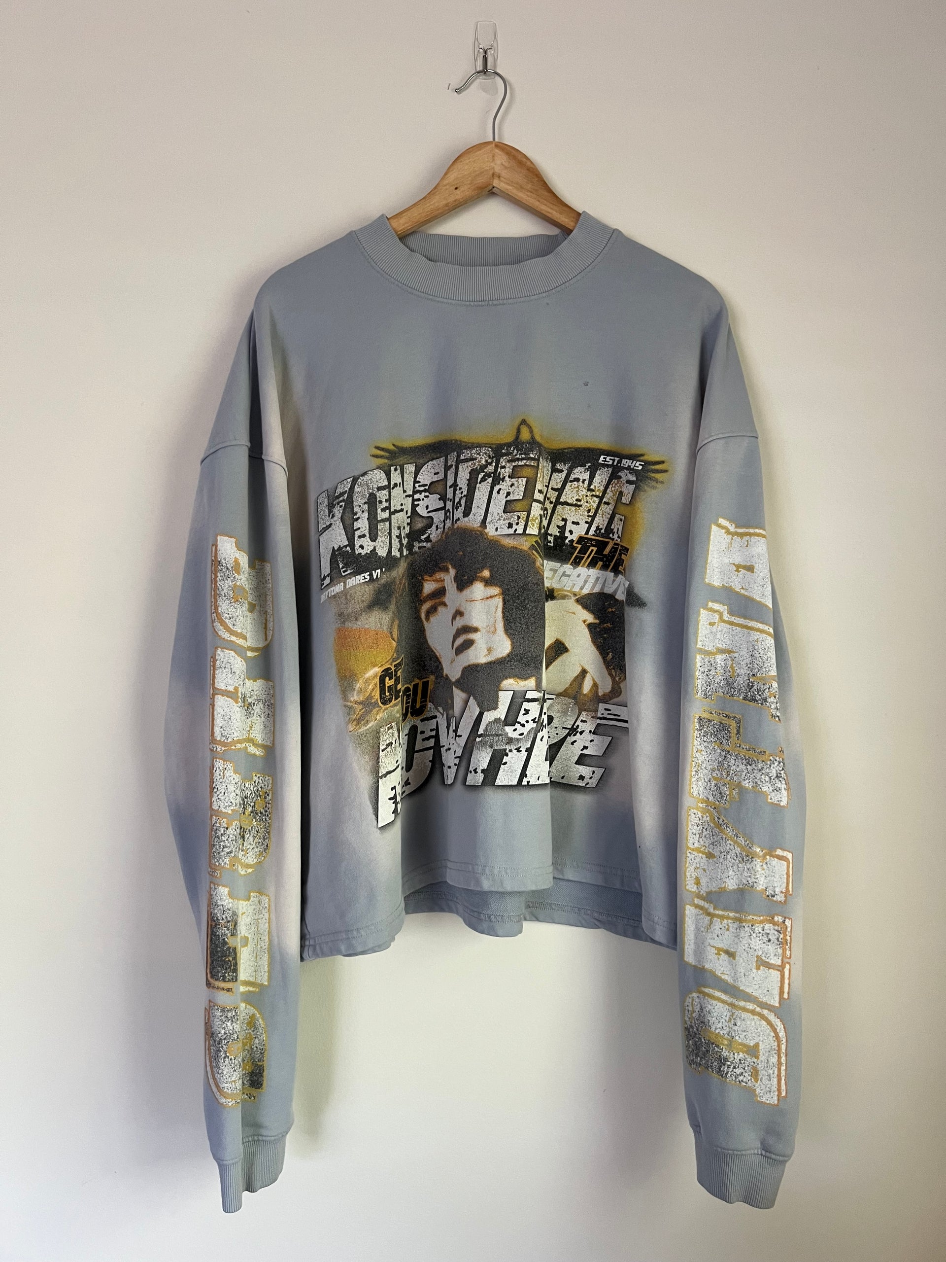 COOL GREY "DAYTONA DARES V1" LONGSLEEVE